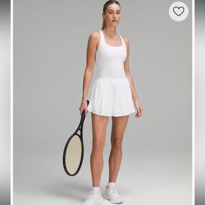 667. Lululemon athletica Narrow Waistband Tennis Skirt White 8 NWT 🤍